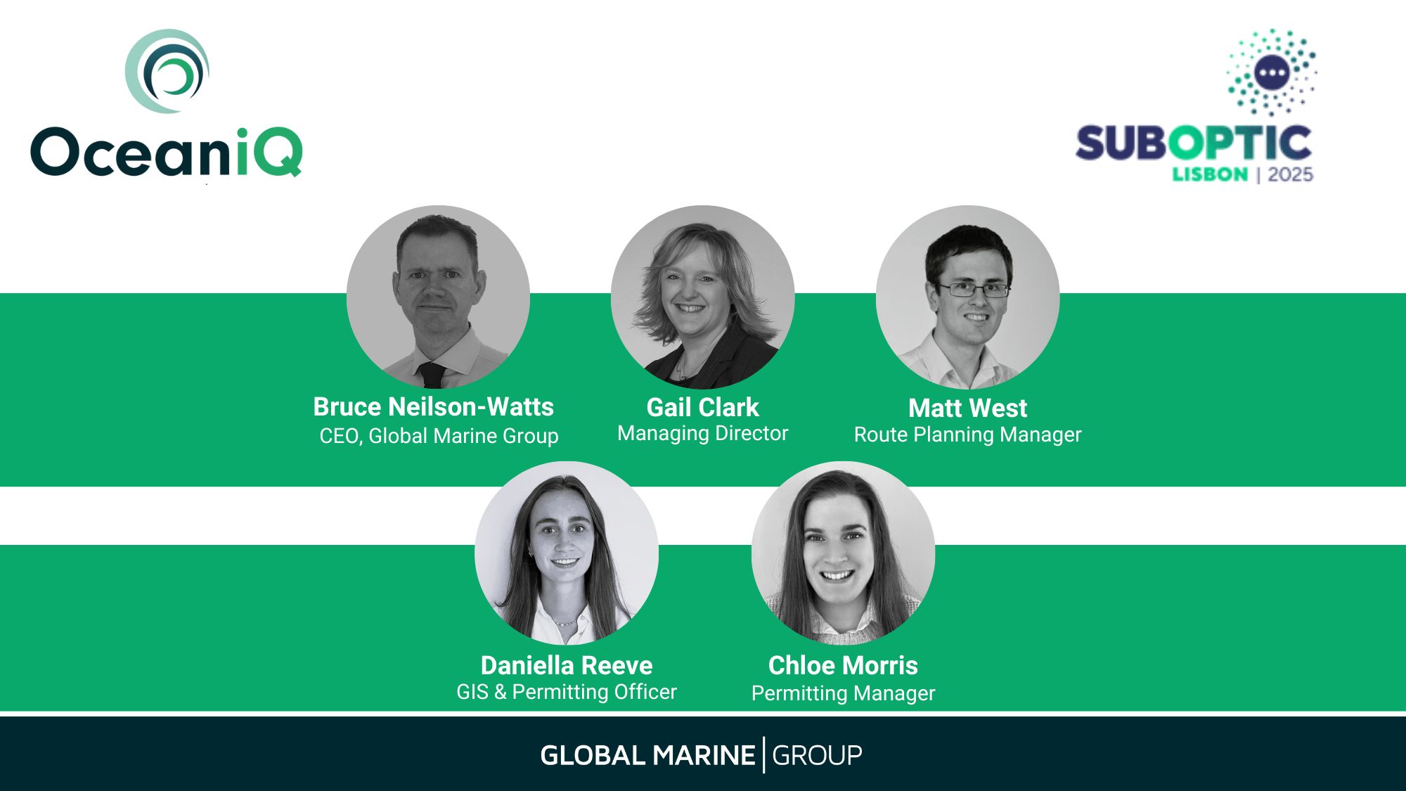 Meet our OceanIQ team attending SubOptic 2025